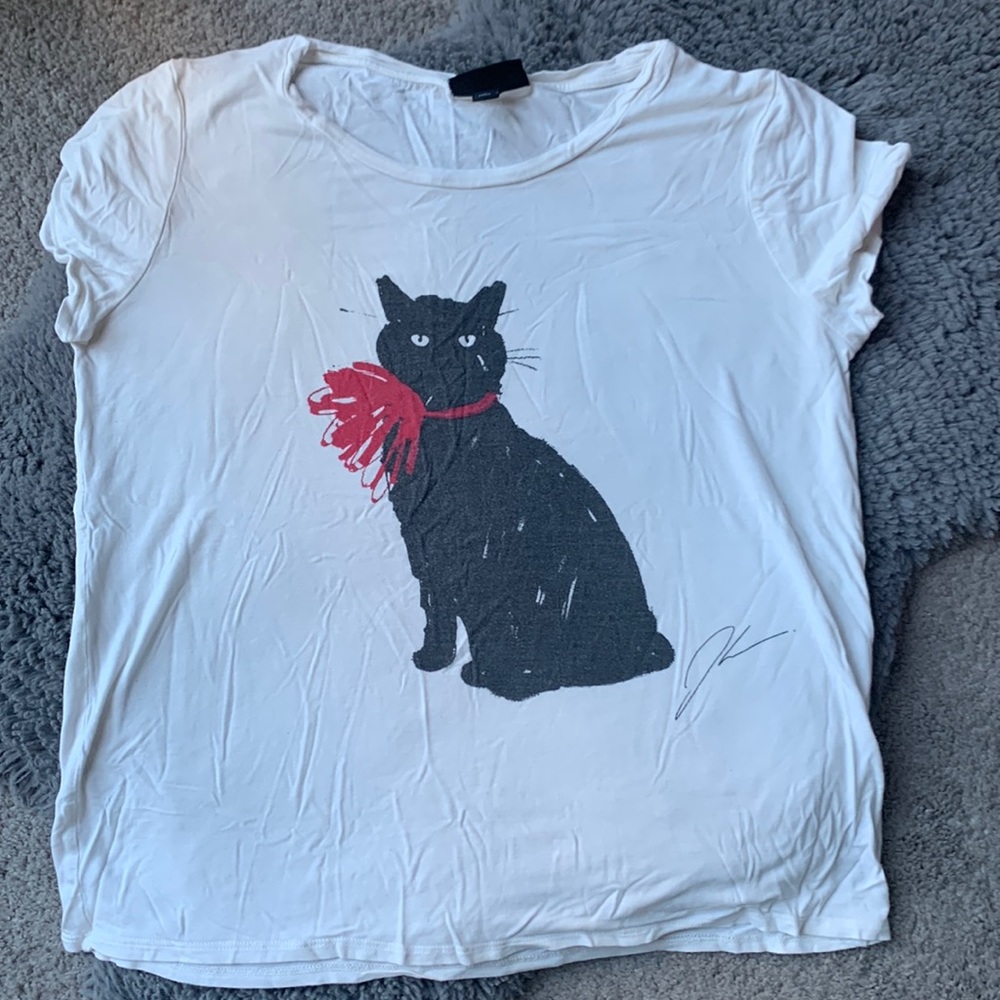 Jason Wu for Target Black Cat shirt